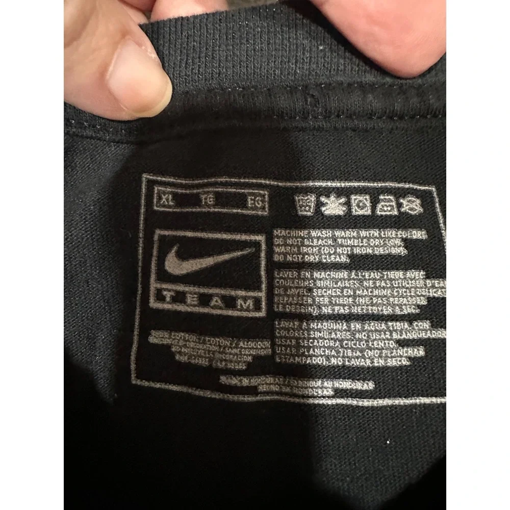 nike pittsburg‎ pirates black tee shirt xl